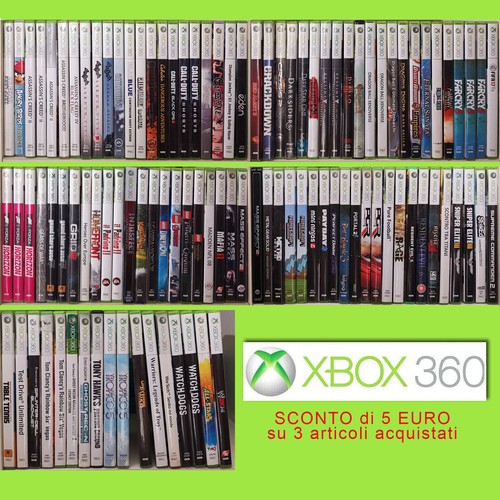 Lotto giochi xbox 360 nuovi - lotto,