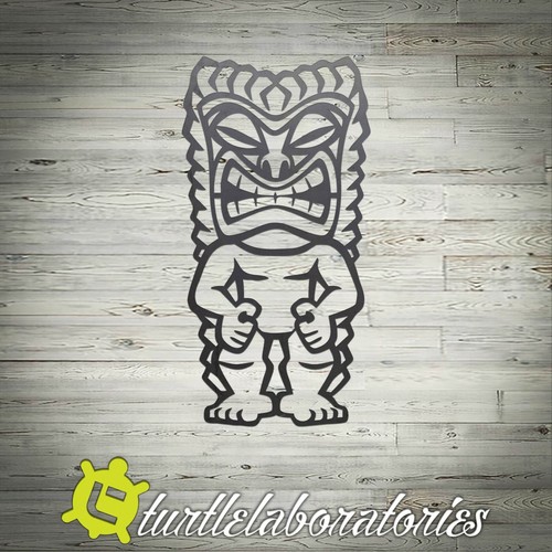 Tiki man arte metallo - tiki,