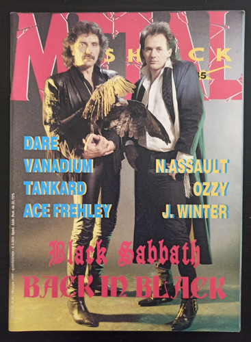 Metal shock rivista heavy - metal,