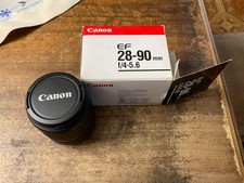 obiettivo canon ef  28-90 mm f4-5,6 praticamente nuovo mai usato