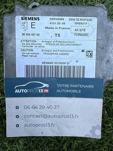 Calculateur air bag boitier - calculateur, d'air