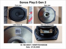 Originale sonos play gen - play:5, 2