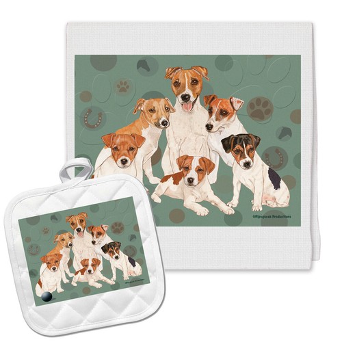 Jack russell terrier set - russell,