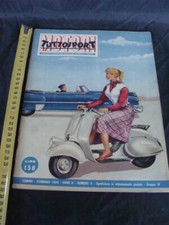 Rivista Tuttosport Motori 1954 con Vespa 