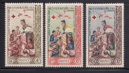 Laos 1963 87 - sc, #85-87