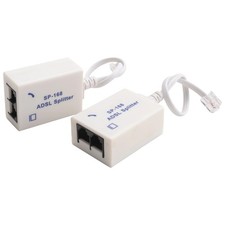2 Pezzi DSL--Splitter ADSL