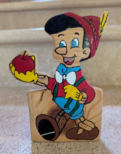 Pinocchio legno portamatite - pinocchio,