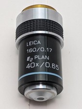 LEICA E2 PLAN 40X/0.65 Microscopio a secco obiettivo 160/0.17 RMS