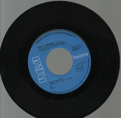 Patty pravo disco - disco, 45
