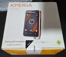 Smartphone Sony Ericsson Xperia Active nero-bianco 3G nuovo sigillato raro