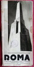 Pianta ROMA 1936 Cartina Mappa