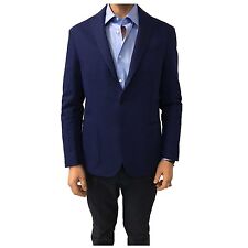 Giacca Uomo blu chiaro sfoderata ASPESI mod CJ74 6268 100% cotone MADE IN ITALY