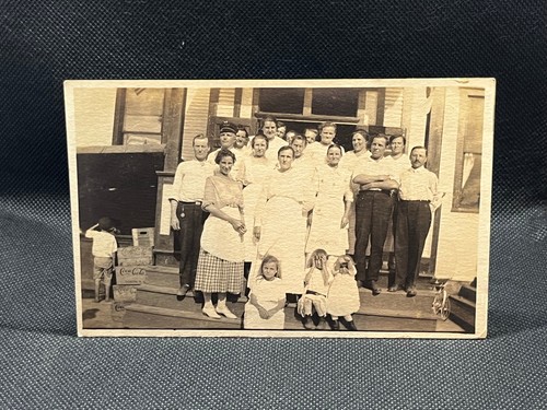 Rppc gruppo persone in - rppc, di