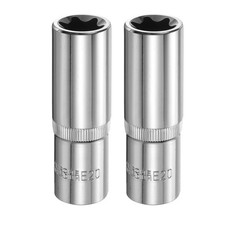 2pcs Presa E-Torx 1/2" Unità