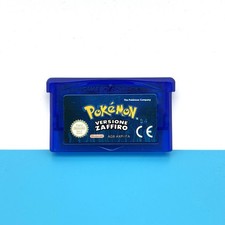 POKEMON ZAFFIRO GBA Originale