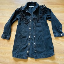 Zara Giacca Denim Donna Media