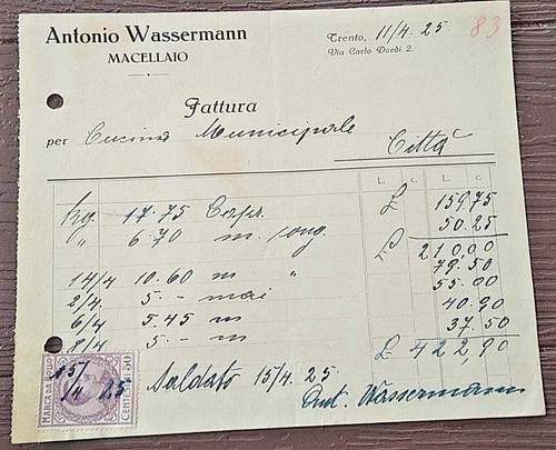 Antonio wassermann - ",