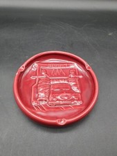 Posacenere portasigarette porcellana Ceccato lavaggio Lancia Flavia Berlina posacenere