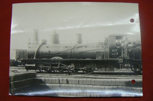 Fotografia locomotiva vapore - ",