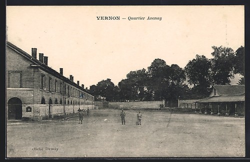Cpa vernon quartier - cpa,