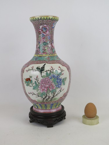 Vaso cinese porcellana - vaso,