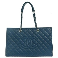Chanel Blue Calfskin Grand
