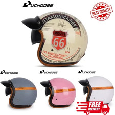 Retro DOT Open Face Casco