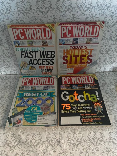 Vintage world magazine lot - pc,