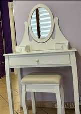 Postazione trucco con sgabello - con,