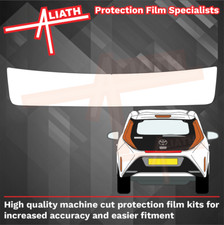 Adatto a Toyota Aygo 2022- Pellicola Protettiva Vernice Protezione Antigraffio Superiore Paraurti Posteriore