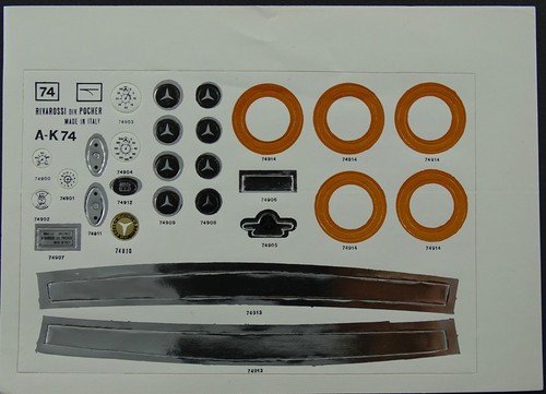 Set adesivi decalcomanie