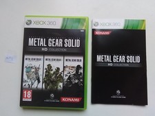 Metal Gear Solid HD Collection Complet sur Xbox 360 !!!