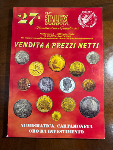Catalogo asta numismatica - catalogo,