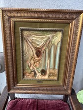 Dipinto Epoca  Olio Su