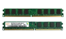2 x 2 GB (4 gb) DDR2 800 MHz -