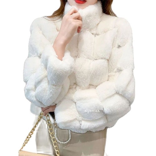Cappotto corto donna visone