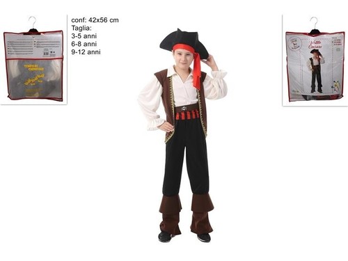 Carnevale vestito corsaro - vestito,