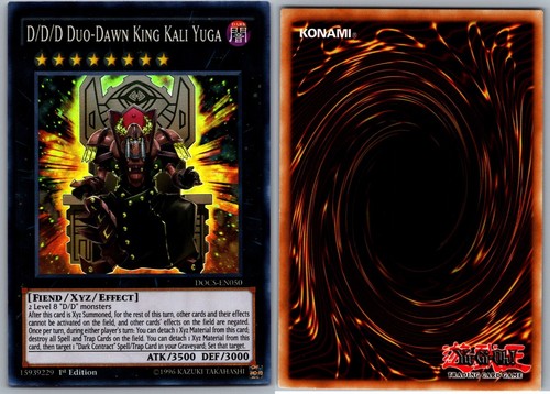 Yugioh duo dawn king - d/d/d, duo-dawn