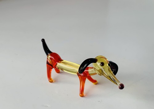 Bassotto cane statuina in - cane,