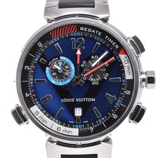 LOUIS VUITTON Tambour Regatta Q102D Cronografo Data Sveglia Quarzo Uomo P#143349