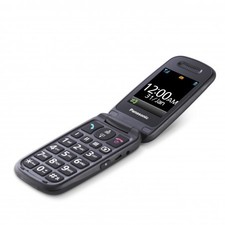 Panasonic KX-TU446 Nero Cellulare Anziani Tasto Sos e Vivavoce