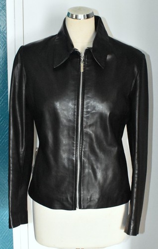 Veste zippée cuir - veste,