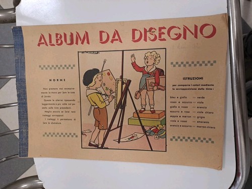 Vintage album disegno - album, da