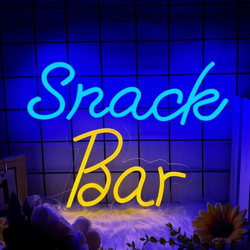 Insegna neon snack - insegna,