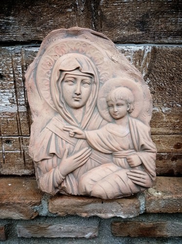 Madonna terracotta - madonna,