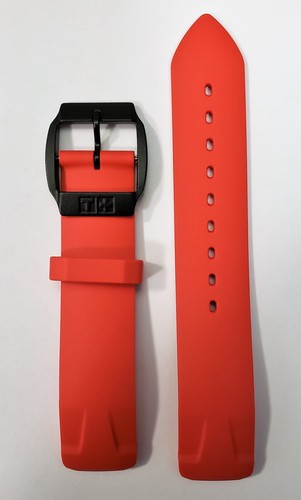 Cinturino orologio gomma rosso - gomma,