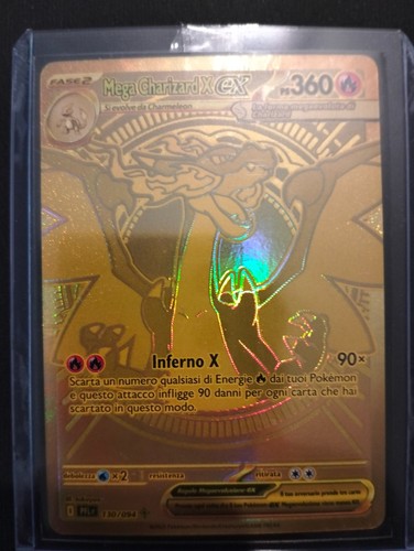 Mega charizard gold - mega,