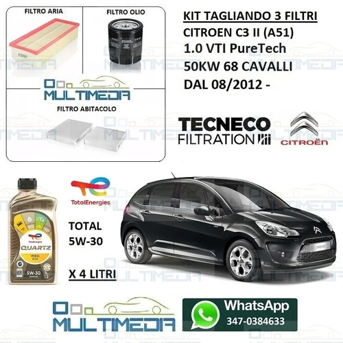 Tagliando filtri olio - filtri,