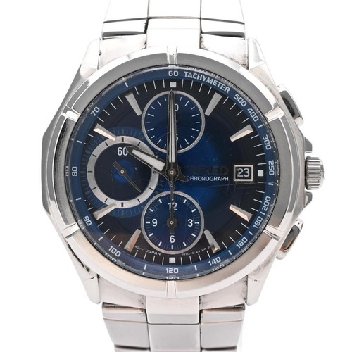 Orologio cronografo blu - , seiko