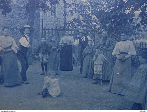Photo cyanotype format cabinet - photo,